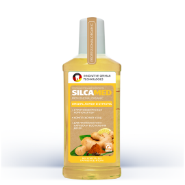 Ополаскиватель для полости рта SILCAMED Professional Organic «ИМБИРЬ, ЛИМОН И КУРКУМА»